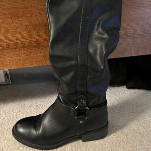 Womens black boots